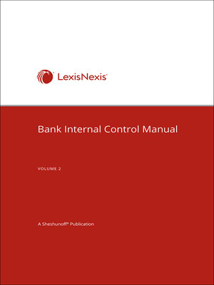 cover image of Bank Internal Control Manual